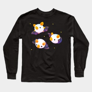 Flying mochi(Honduran white bat) Long Sleeve T-Shirt